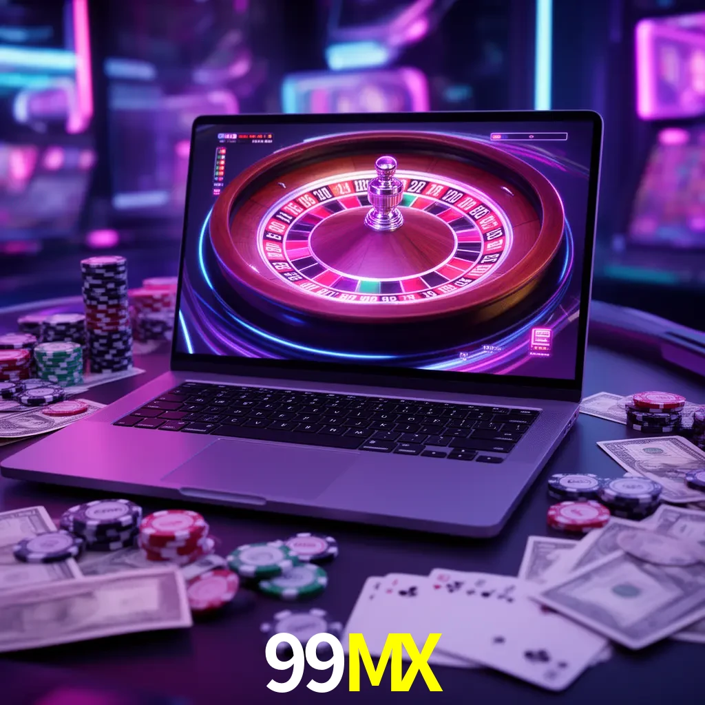 Centro móvil 99MX con casino, cajero, bonos, app y acceso de cuenta para México